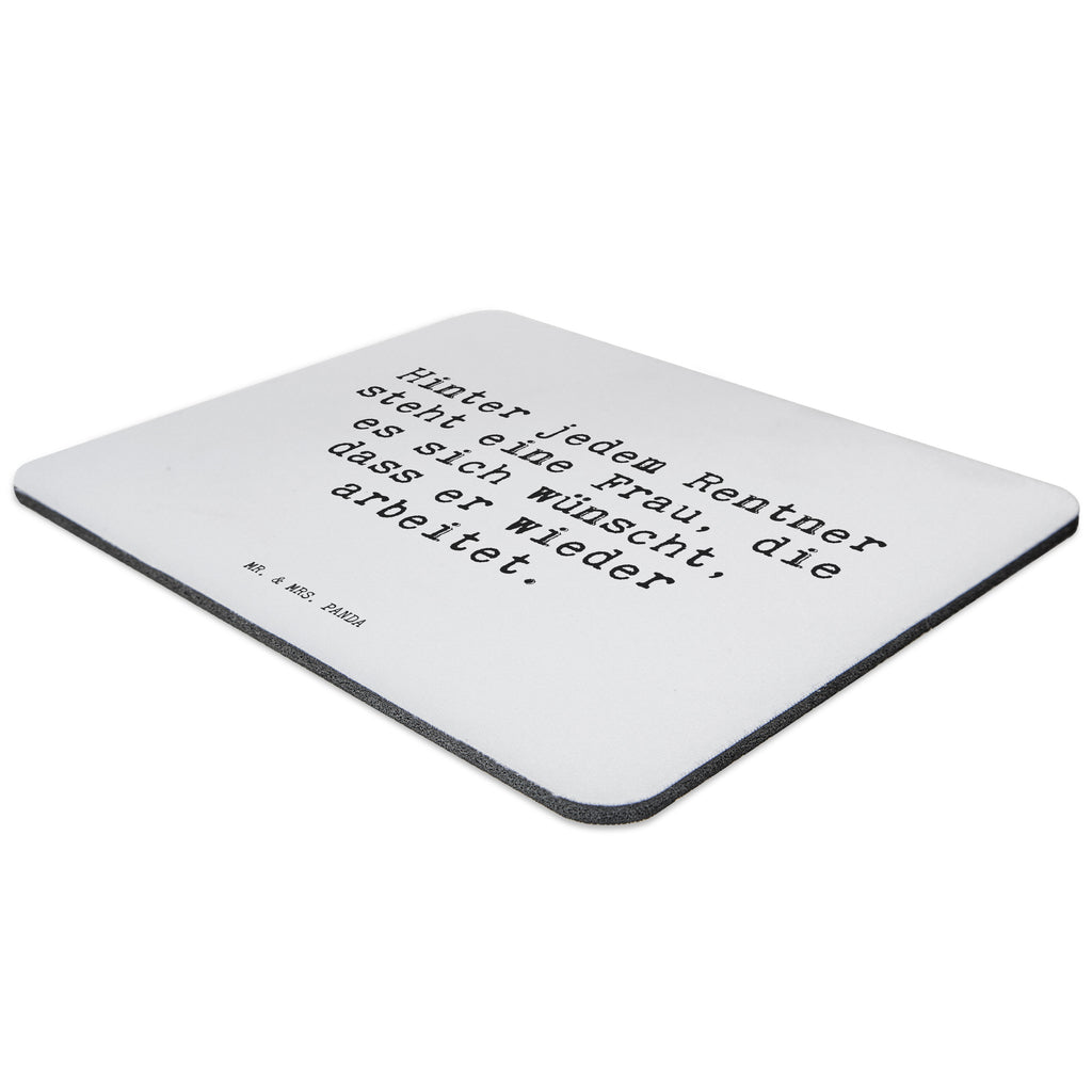 Mauspad Sprüche und Zitate Hinter jedem Rentner steht eine Frau, die es sich wünscht, dass er wieder arbeitet. Mousepad, Computer zubehör, Büroausstattung, PC Zubehör, Arbeitszimmer, Mauspad, Einzigartiges Mauspad, Designer Mauspad, Spruch, Sprüche, lustig, Weisheiten, Zitate, Spruch Sprüche Weisheiten Zitate Lustig Weisheit Worte