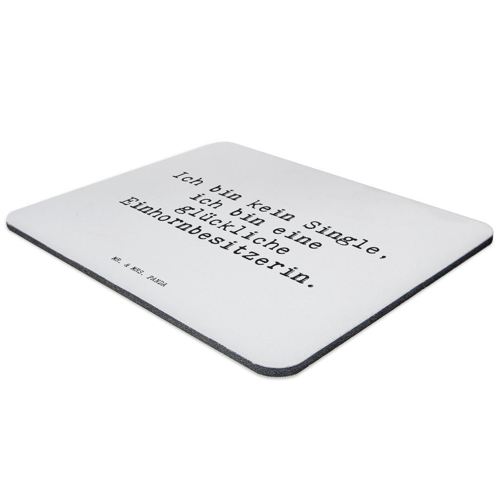 Mauspad Sprüche und Zitate Ich bin kein Single, ich bin eine glückliche Einhornbesitzerin. Mousepad, Computer zubehör, Büroausstattung, PC Zubehör, Arbeitszimmer, Mauspad, Einzigartiges Mauspad, Designer Mauspad, Spruch, Sprüche, lustig, Weisheiten, Zitate, Spruch Sprüche Weisheiten Zitate Lustig Weisheit Worte