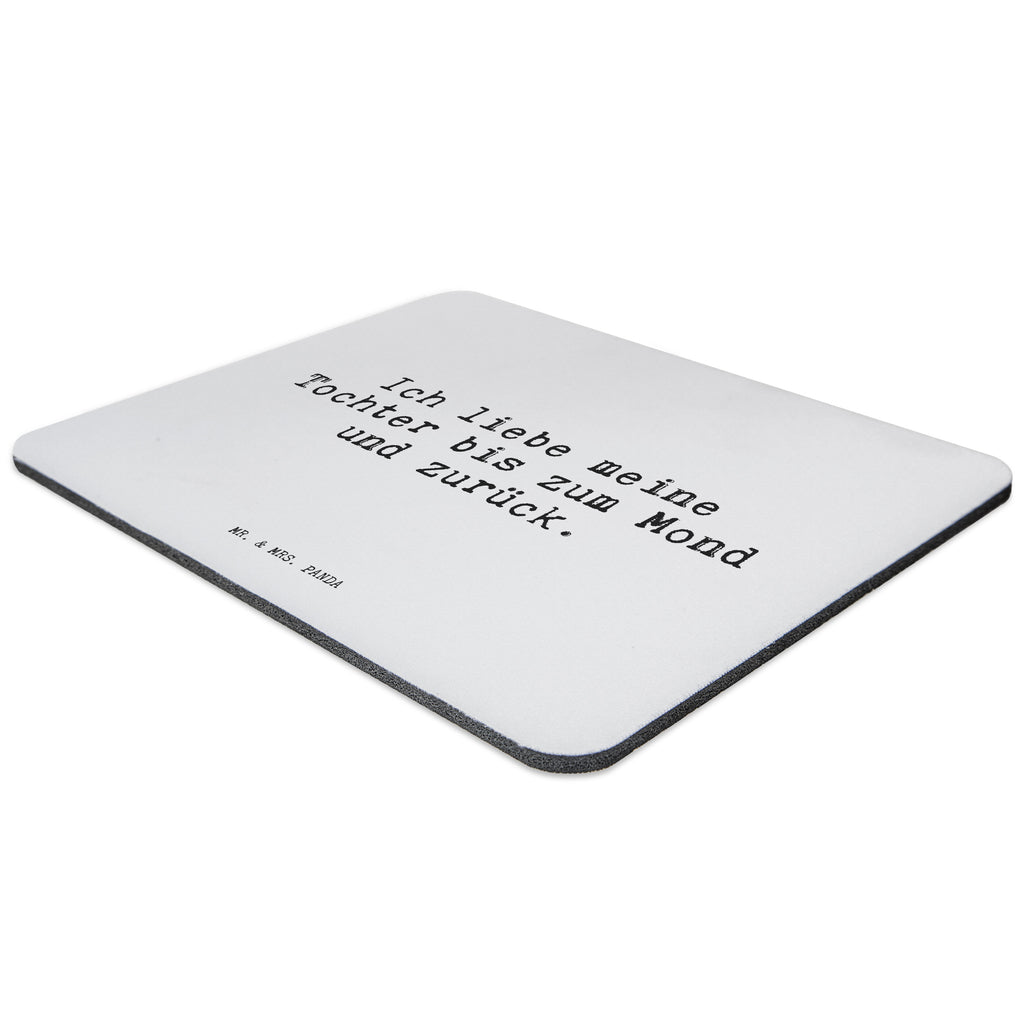 Mauspad Sprüche und Zitate Ich liebe meine Tochter bis zum Mond und zurück. Mousepad, Computer zubehör, Büroausstattung, PC Zubehör, Arbeitszimmer, Mauspad, Einzigartiges Mauspad, Designer Mauspad, Spruch, Sprüche, lustig, Weisheiten, Zitate, Spruch Sprüche Weisheiten Zitate Lustig Weisheit Worte