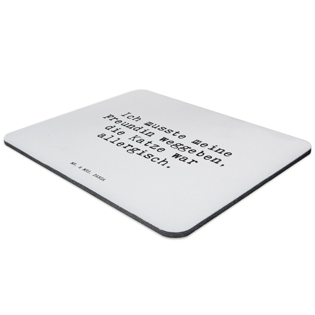 Mauspad Sprüche und Zitate Ich musste meine Freundin weggeben, die Katze war allergisch. Mousepad, Computer zubehör, Büroausstattung, PC Zubehör, Arbeitszimmer, Mauspad, Einzigartiges Mauspad, Designer Mauspad, Spruch, Sprüche, lustig, Weisheiten, Zitate, Spruch Sprüche Weisheiten Zitate Lustig Weisheit Worte