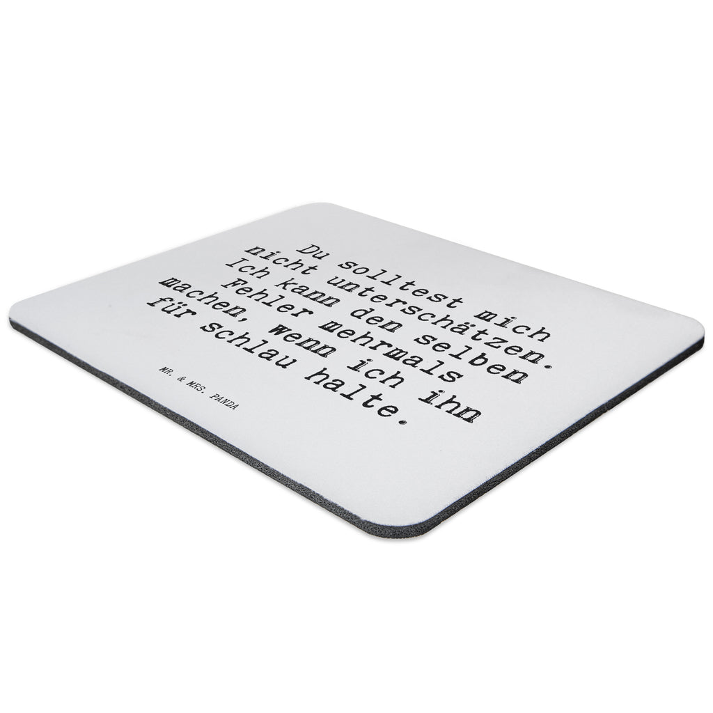 Mauspad Sprüche und Zitate Du solltest mich nicht unterschätzen. Ich kann den selben Fehler mehrmals machen, wenn ich ihn für schlau halte. Mousepad, Computer zubehör, Büroausstattung, PC Zubehör, Arbeitszimmer, Mauspad, Einzigartiges Mauspad, Designer Mauspad, Spruch, Sprüche, lustig, Weisheiten, Zitate, Spruch Sprüche Weisheiten Zitate Lustig Weisheit Worte