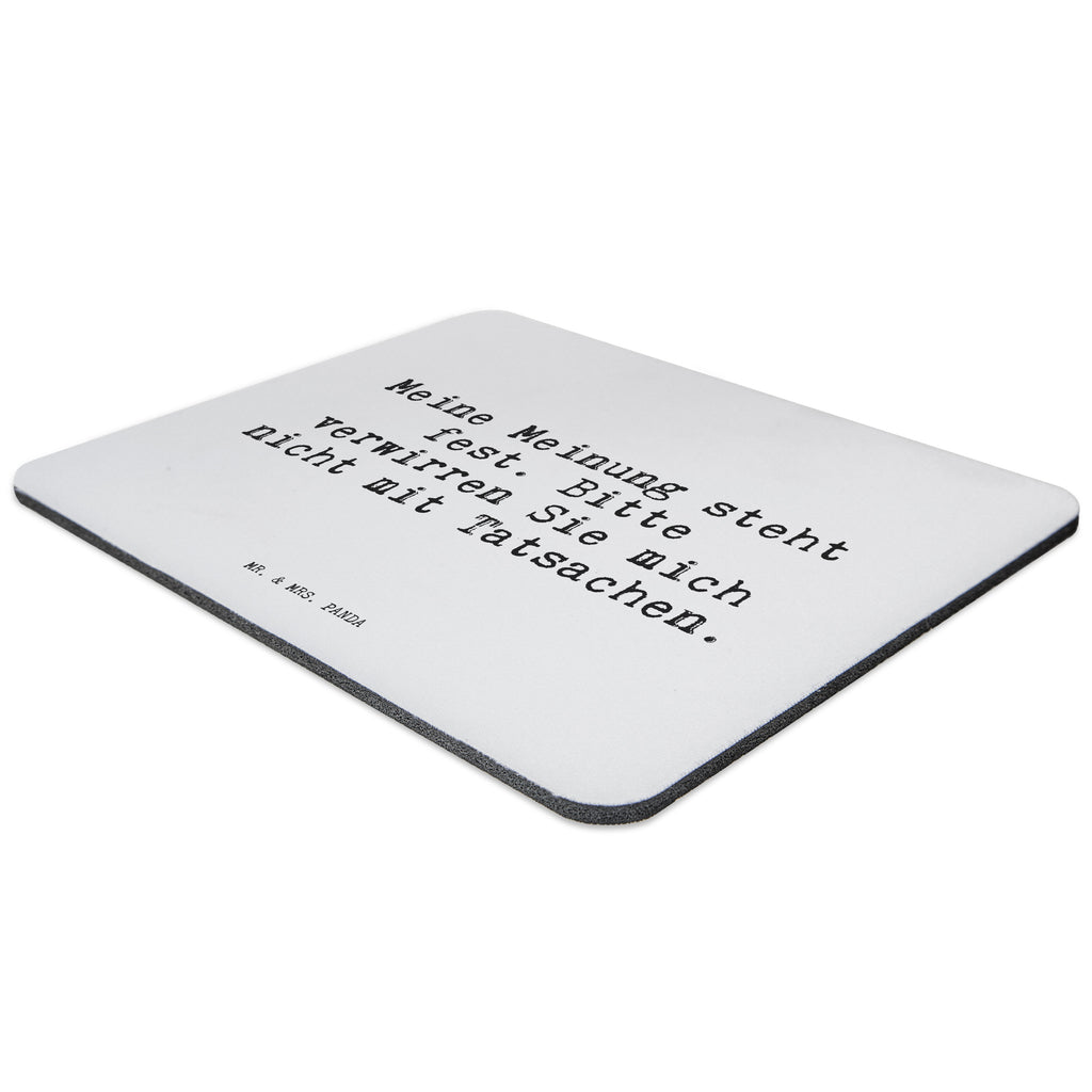 Mauspad Sprüche und Zitate Meine Meinung steht fest. Bitte verwirren Sie mich nicht mit Tatsachen. Mousepad, Computer zubehör, Büroausstattung, PC Zubehör, Arbeitszimmer, Mauspad, Einzigartiges Mauspad, Designer Mauspad, Spruch, Sprüche, lustig, Weisheiten, Zitate, Spruch Sprüche Weisheiten Zitate Lustig Weisheit Worte