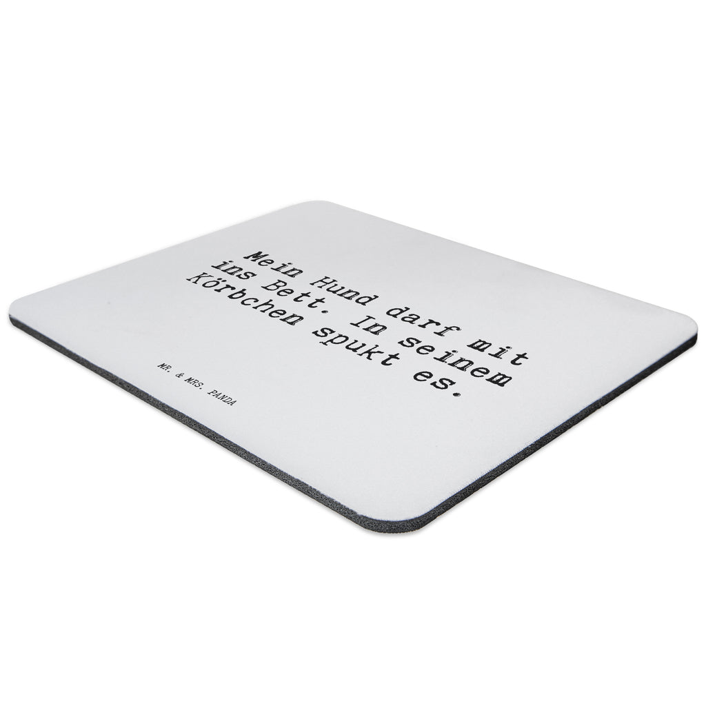 Mauspad Sprüche und Zitate Mein Hund darf mit ins Bett. In seinem Körbchen spukt es. Mousepad, Computer zubehör, Büroausstattung, PC Zubehör, Arbeitszimmer, Mauspad, Einzigartiges Mauspad, Designer Mauspad, Spruch, Sprüche, lustig, Weisheiten, Zitate, Spruch Sprüche Weisheiten Zitate Lustig Weisheit Worte