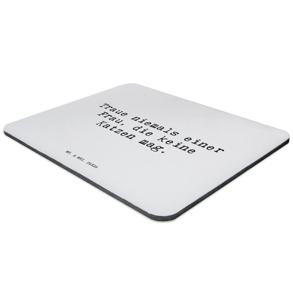 Mauspad Sprüche und Zitate Traue niemals einer Frau, die keine Katzen mag. Mousepad, Computer zubehör, Büroausstattung, PC Zubehör, Arbeitszimmer, Mauspad, Einzigartiges Mauspad, Designer Mauspad, Spruch, Sprüche, lustig, Weisheiten, Zitate, Spruch Sprüche Weisheiten Zitate Lustig Weisheit Worte