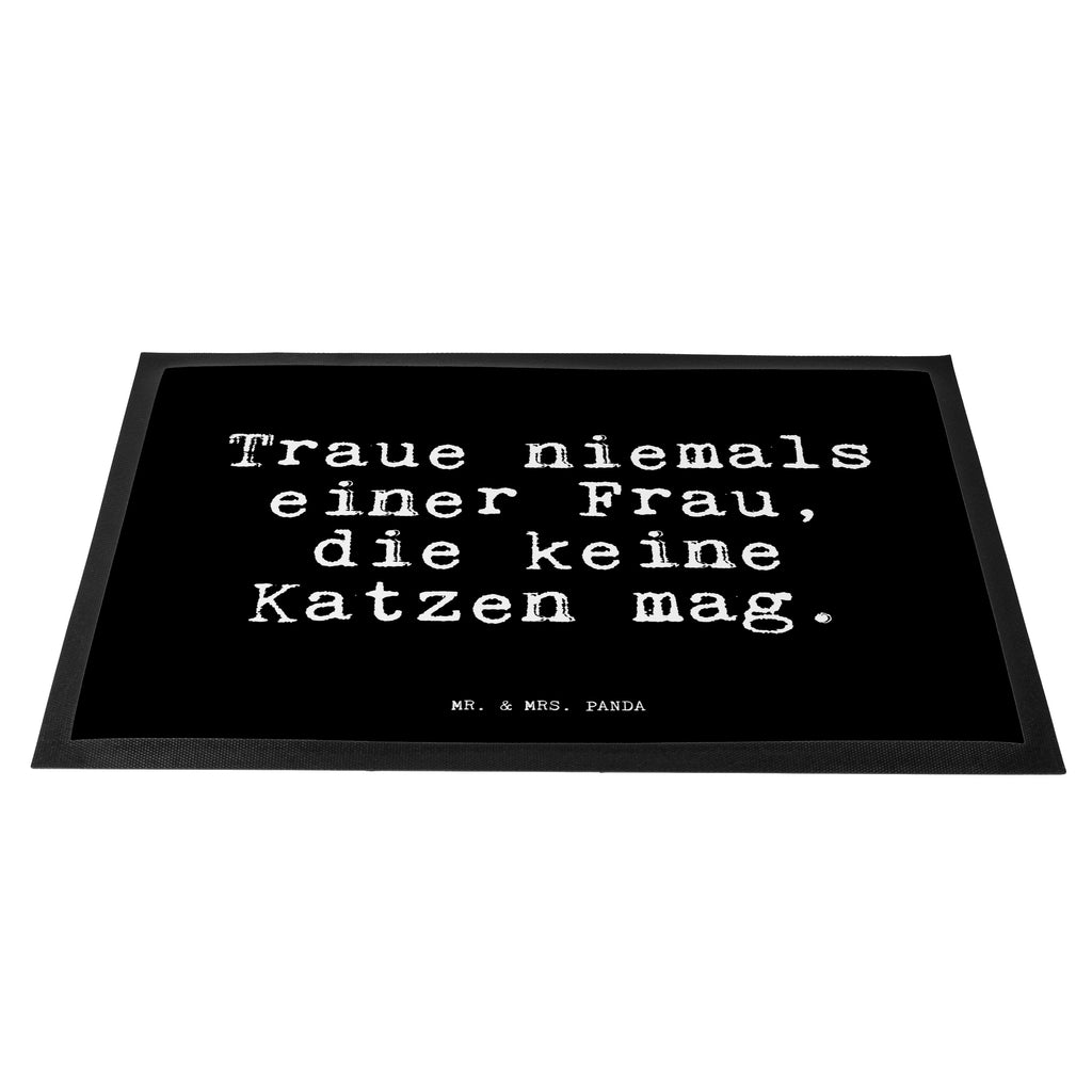 Fußmatte Fun Talk Traue niemals einer Frau, die keine Katzen mag. Türvorleger, Schmutzmatte, Fußabtreter, Matte, Schmutzfänger, Fußabstreifer, Schmutzfangmatte, Türmatte, Motivfußmatte, Haustürmatte, Vorleger, Spruch, Sprüche, lustig, Weisheiten, Zitate, Glizer Spruch Sprüche Weisheiten Zitate Lustig Weisheit Worte