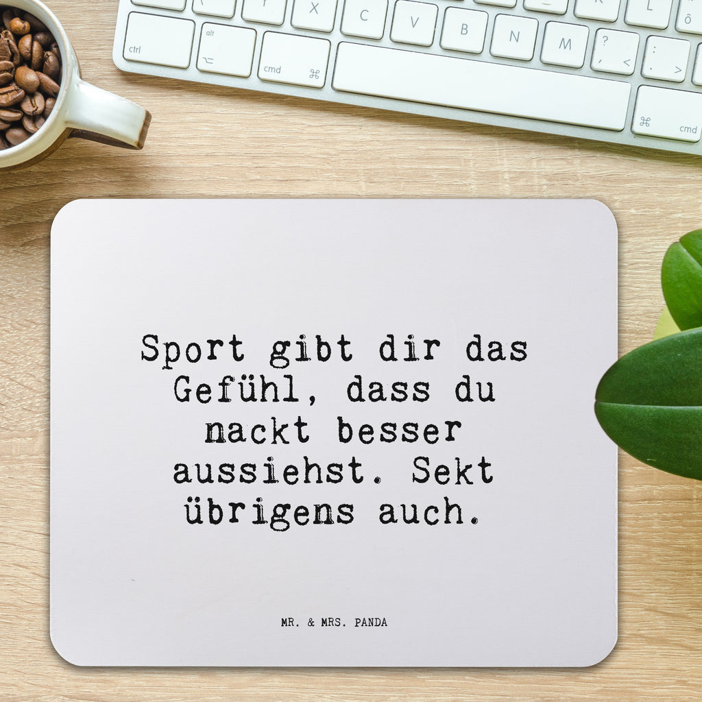 Mauspad Sprüche und Zitate Sport gibt dir das Gefühl, dass du nackt besser aussiehst. Sekt übrigens auch. Mousepad, Computer zubehör, Büroausstattung, PC Zubehör, Arbeitszimmer, Mauspad, Einzigartiges Mauspad, Designer Mauspad, Spruch, Sprüche, lustig, Weisheiten, Zitate, Spruch Sprüche Weisheiten Zitate Lustig Weisheit Worte