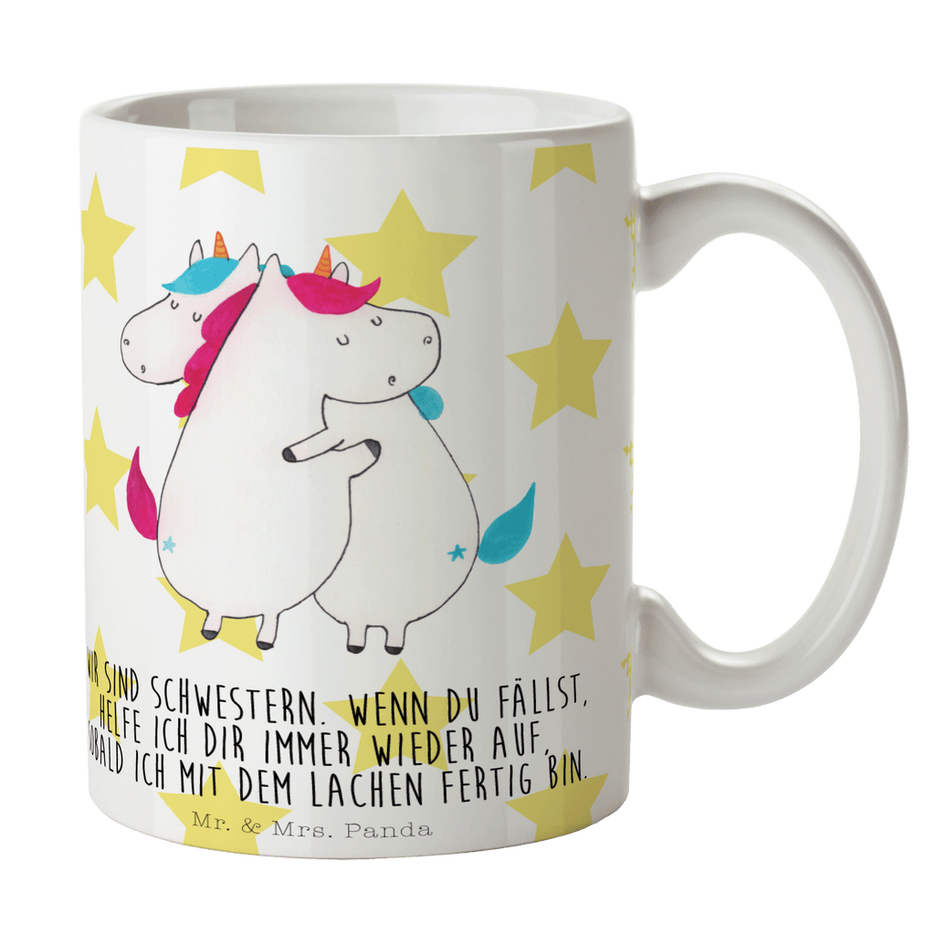 Tasse Einhörner Umarmen Einhorn, Einhörner, Unicorn, Freundinnen, Freundin, BFF, Schwester, Schwestern, Familie, Geschwister, Sister, Liebe  Becher, Kaffeetasse, Kaffeebecher, Tee, Frühstück, Büro  Einhorn, Einhörner, Einhorn Deko, Pegasus, Unicorn