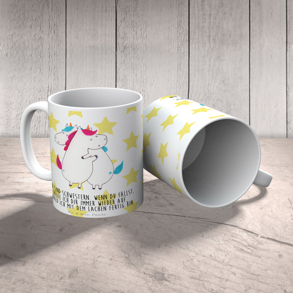 Tasse Einhörner Umarmen Einhorn, Einhörner, Unicorn, Freundinnen, Freundin, BFF, Schwester, Schwestern, Familie, Geschwister, Sister, Liebe  Becher, Kaffeetasse, Kaffeebecher, Tee, Frühstück, Büro  Einhorn, Einhörner, Einhorn Deko, Pegasus, Unicorn