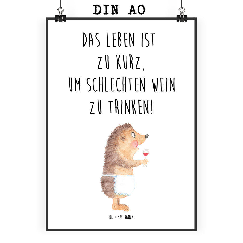 Poster Igel mit Wein Poster, Wandposter, Bild, Wanddeko, Küchenposter, Kinderposter, Wanddeko Bild, Raumdekoration, Wanddekoration, Handgemaltes Poster, Mr. & Mrs. Panda Poster, Designposter, Kunstdruck, Posterdruck, Tiermotive, Gute Laune, lustige Sprüche, Tiere, Wein Spruch, Igel, Geschenk Weintrinker, Geschenk Weinliebhaber, Wein Deko, Weinglas, Rotwein, Weißwein, Wein trinken