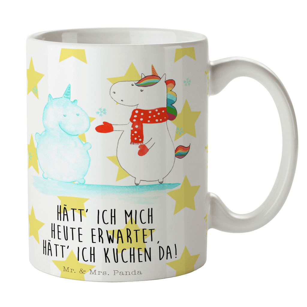 Tasse Einhorn Schneemann Einhorn, Unicorn, Schneemann, Winter, Schnee, Kuchen, Weihnachten, kalt, Mütze, Handschuhe, X-Mas Becher, Kaffeetasse, Kaffeebecher, Tee, Frühstück, Büro  Einhorn, Einhörner, Einhorn Deko, Pegasus, Unicorn