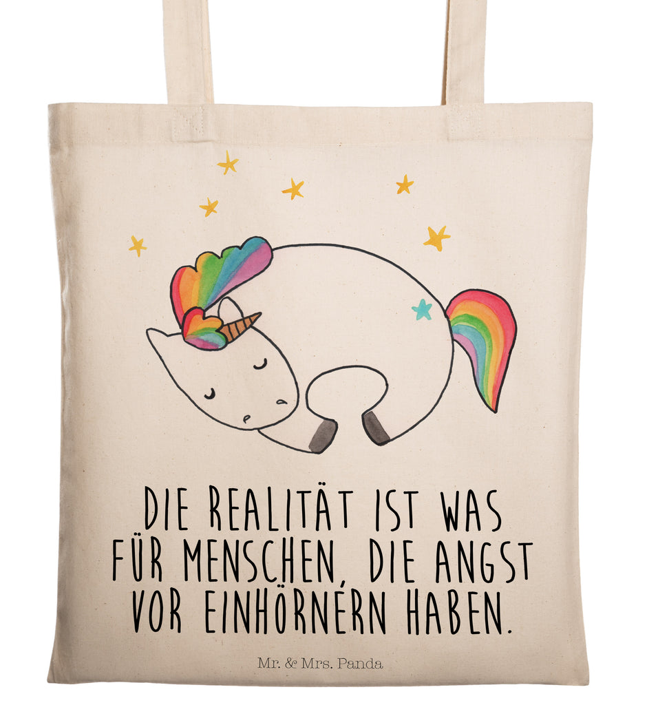 Tragetasche Einhorn Nacht Beuteltasche, Beutel, Einkaufstasche, Jutebeutel, Stoffbeutel, Einhorn, Einhörner, Einhorn Deko, Pegasus, Unicorn, Träume, Traum, unicorn, Realität, Menschen, Geschenk, Ruhe, Freundin
