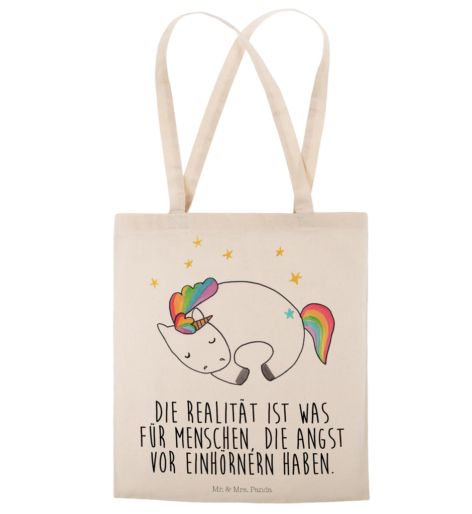 Tragetasche Einhorn Nacht Beuteltasche, Beutel, Einkaufstasche, Jutebeutel, Stoffbeutel, Einhorn, Einhörner, Einhorn Deko, Pegasus, Unicorn, Träume, Traum, unicorn, Realität, Menschen, Geschenk, Ruhe, Freundin