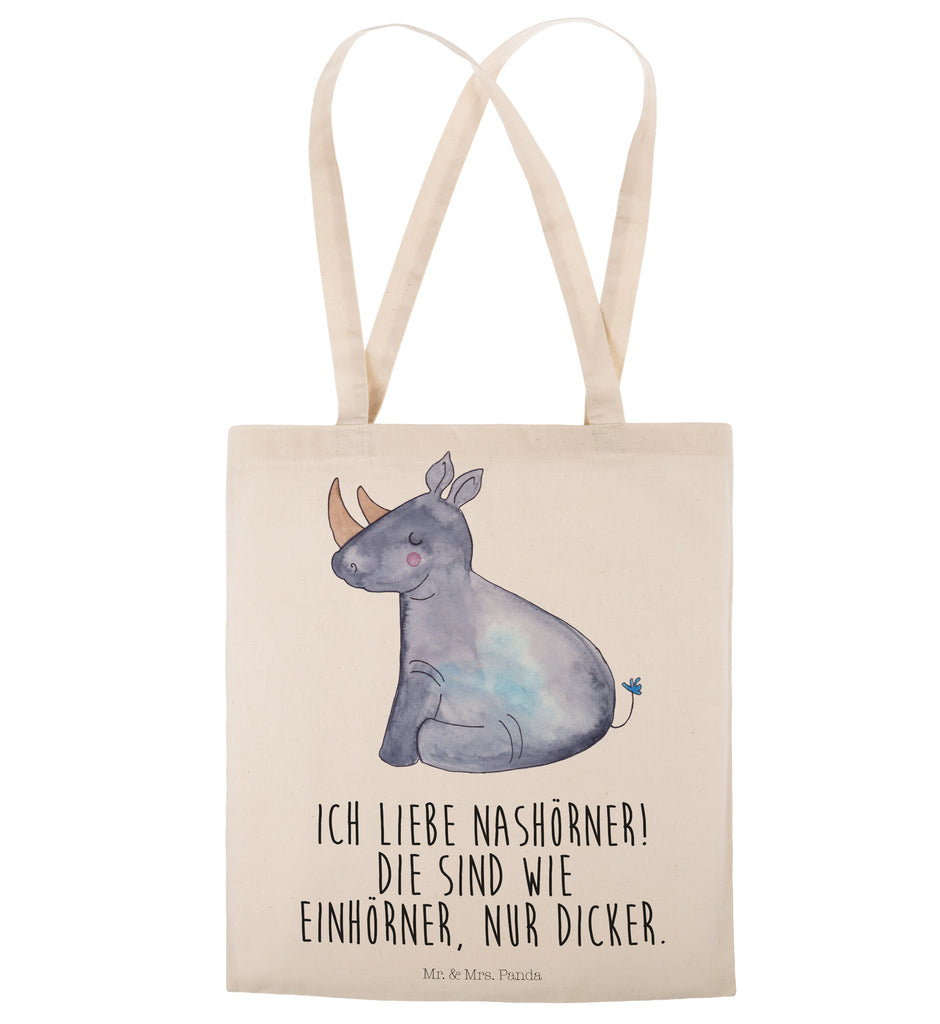 Tragetasche Einhorn Nashorn Beuteltasche, Beutel, Einkaufstasche, Jutebeutel, Stoffbeutel, Einhorn, Einhörner, Einhorn Deko, Pegasus, Unicorn, Regenbogen, witzig, lustig, Zoo, Glitzer, Einhornpower, Erwachsenwerden, Nashorn, Nashörner