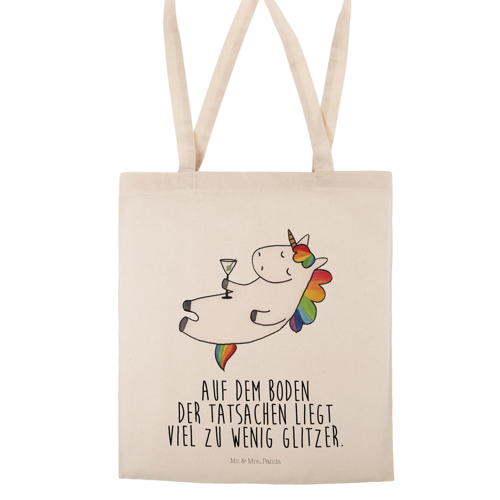 Tragetasche Einhorn Cocktail Beuteltasche, Beutel, Einkaufstasche, Jutebeutel, Stoffbeutel, Einhorn, Einhörner, Einhorn Deko, Pegasus, Unicorn, Party, Spaß, Feiern, Caipirinha, Rum, Cuba Libre, Sekt, Freundin, Geburtstag, lustig, witzig, Spruch, Glitzer
