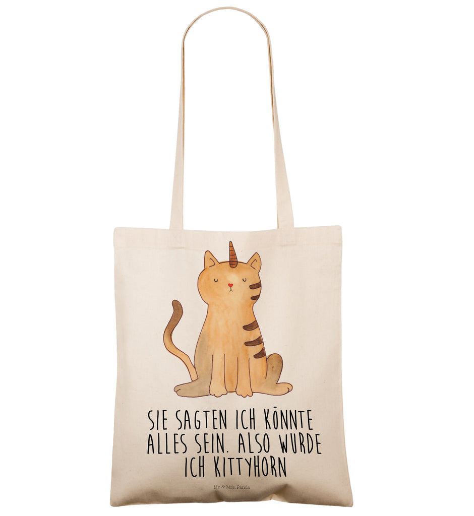 Tragetasche Einhorn Katze Beuteltasche, Beutel, Einkaufstasche, Jutebeutel, Stoffbeutel, Einhorn, Einhörner, Einhorn Deko, Pegasus, Unicorn, Katzer, Mieze, Regenbogen, Glitzer, Einhornpower, Erwachsenwerden, Katze, Katzenhorn, Einhornkatze, Kittyhorn