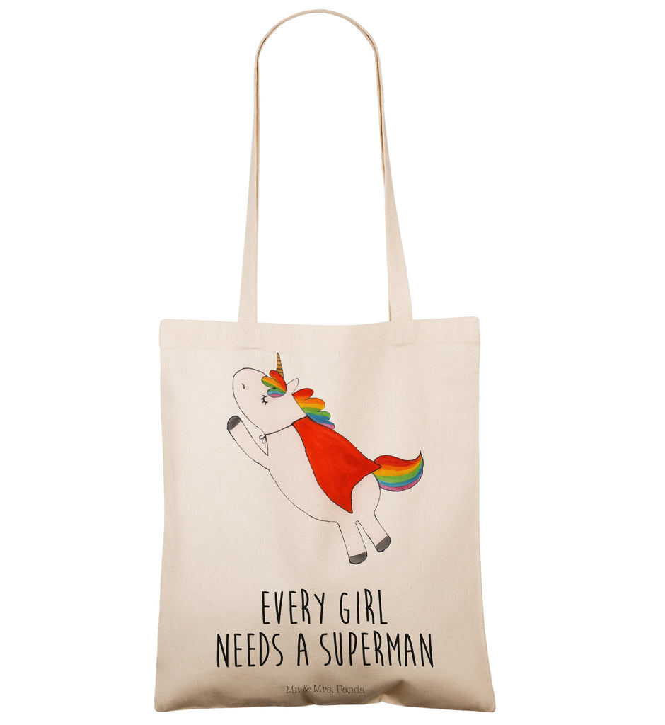 Tragetasche Einhorn Super Beuteltasche, Beutel, Einkaufstasche, Jutebeutel, Stoffbeutel, Einhorn, Einhörner, Einhorn Deko, Pegasus, Unicorn, Traummann, Superheld, Held, Freundin, Geschenk, Girl, Mädchen