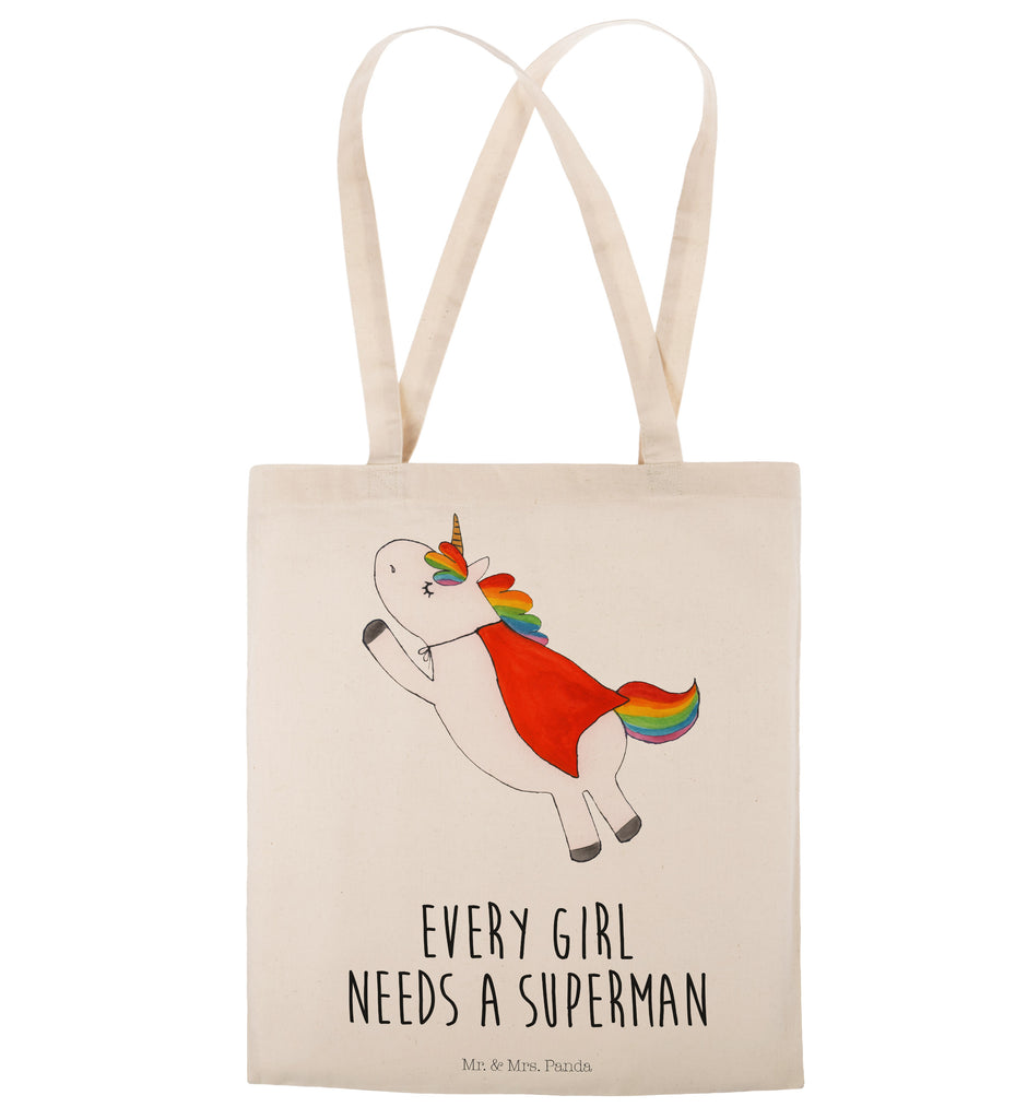Tragetasche Einhorn Super Beuteltasche, Beutel, Einkaufstasche, Jutebeutel, Stoffbeutel, Einhorn, Einhörner, Einhorn Deko, Pegasus, Unicorn, Traummann, Superheld, Held, Freundin, Geschenk, Girl, Mädchen