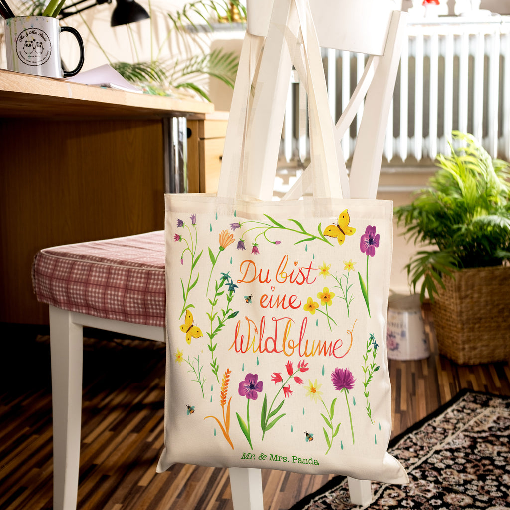 Tragetasche Du bist eine Wildblume Beuteltasche, Beutel, Einkaufstasche, Jutebeutel, Stoffbeutel, Blumen Deko, Frühlings Deko, Sommer Deko, Dekoration, positive Botschaft, Naturliebhaber, Outdoor, Natur, Abenteuer, Wildblume, wild, Geschenk Frauen, Geschenk Freundin, Kompliment, Blumen Motiv, Jahrestag, Natur Motiv, Hochzeitstag