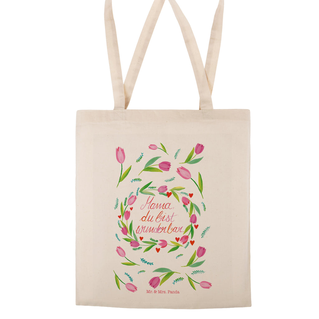 Tragetasche Mama Tulpen Beuteltasche, Beutel, Einkaufstasche, Jutebeutel, Stoffbeutel, Blumen Deko, Frühlings Deko, Sommer Deko, Dekoration, positive Botschaft, Naturliebhaber, Outdoor, Natur, Abenteuer, Mama, Mutter, Mami, Mutti, Mom