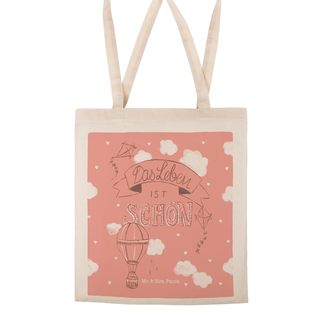 Tragetasche Heißluftballons Das Leben ist schön Beuteltasche, Beutel, Einkaufstasche, Jutebeutel, Stoffbeutel, Blumen Deko, Frühlings Deko, Sommer Deko, Dekoration, positive Botschaft, Naturliebhaber, Outdoor, Natur, Abenteuer, Heißluftballon, Leben, Das Leben ist schön, Spruch Leben, Zitat, Inspiration, erleben, glücklich sein, Deko Haus
