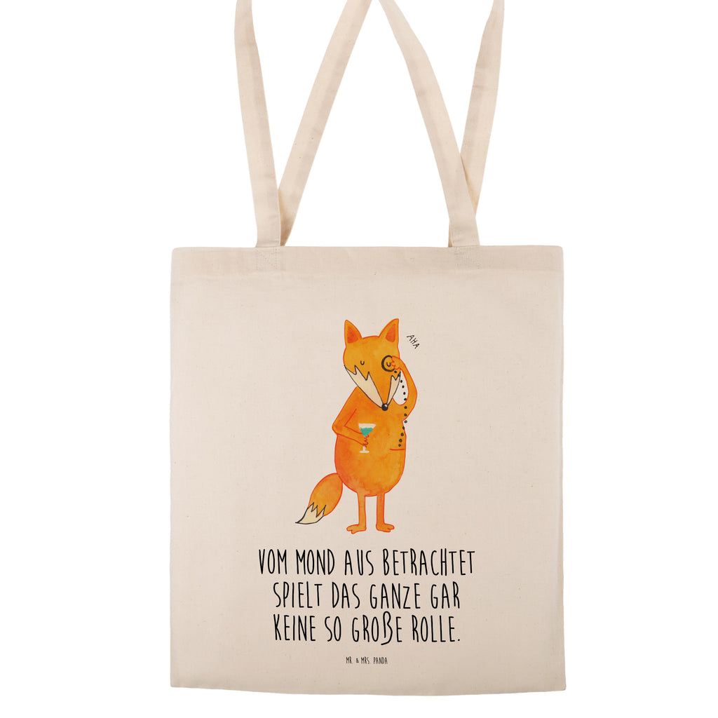 Tragetasche Fuchs Lord Beuteltasche, Beutel, Einkaufstasche, Jutebeutel, Stoffbeutel, Fuchs, Füchse, tröstende Worte, Spruch lustig, Liebeskummer Geschenk, Motivation Spruch, Problemlösung
