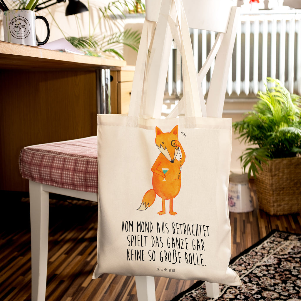 Tragetasche Fuchs Lord Beuteltasche, Beutel, Einkaufstasche, Jutebeutel, Stoffbeutel, Fuchs, Füchse, tröstende Worte, Spruch lustig, Liebeskummer Geschenk, Motivation Spruch, Problemlösung