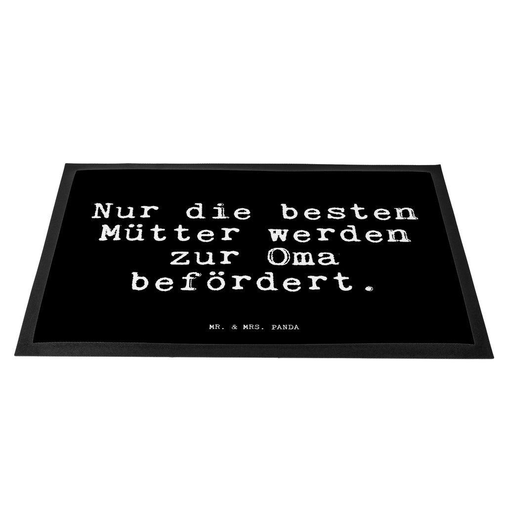 Fußmatte Fun Talk Nur die besten Mütter werden zur Oma befördert. Türvorleger, Schmutzmatte, Fußabtreter, Matte, Schmutzfänger, Fußabstreifer, Schmutzfangmatte, Türmatte, Motivfußmatte, Haustürmatte, Vorleger, Spruch, Sprüche, lustig, Weisheiten, Zitate, Glizer Spruch Sprüche Weisheiten Zitate Lustig Weisheit Worte