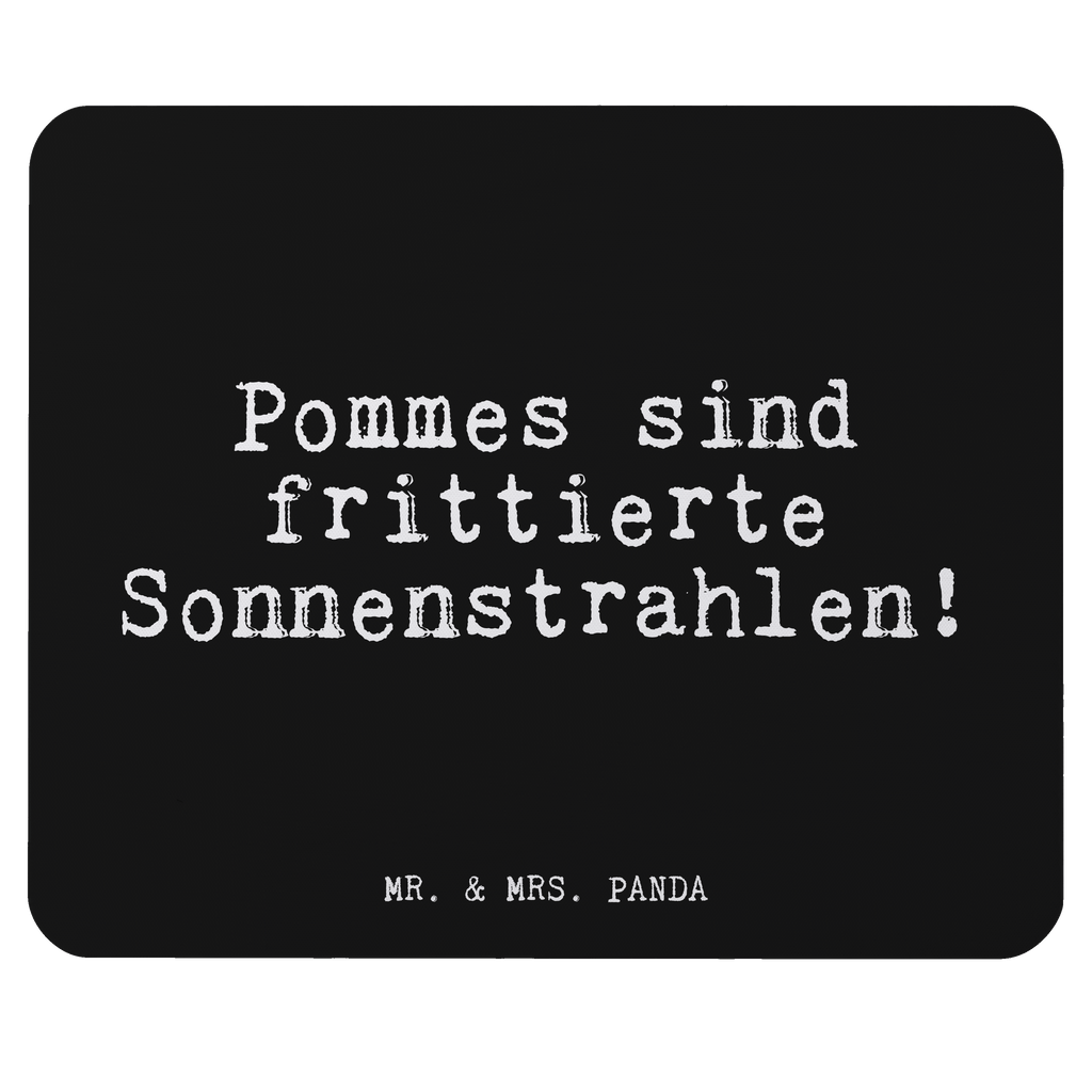Mauspad Fun Talk Pommes sind frittierte Sonnenstrahlen! Mousepad, Computer zubehör, Büroausstattung, PC Zubehör, Arbeitszimmer, Mauspad, Einzigartiges Mauspad, Designer Mauspad, Spruch, Sprüche, lustig, Weisheiten, Zitate, Glizer Spruch Sprüche Weisheiten Zitate Lustig Weisheit Worte