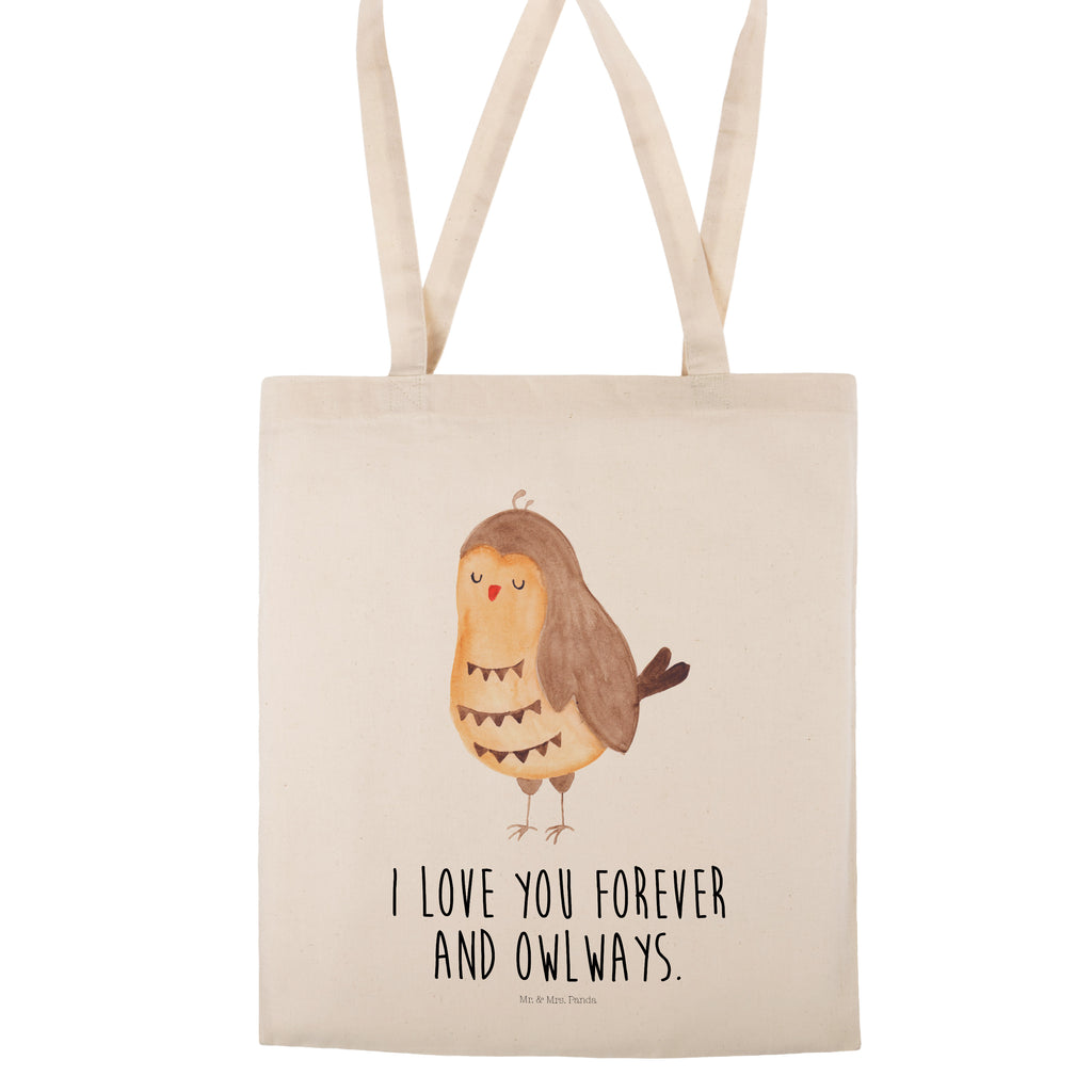 Tragetasche Eule Zufrieden Beuteltasche, Beutel, Einkaufstasche, Jutebeutel, Stoffbeutel, Eule, Eule Spruch, Eule deko, Owl, Liebe Spruch, Romantisch, Wortspiel lustig, Spruch schön, Geschenk Hochzeitstag
