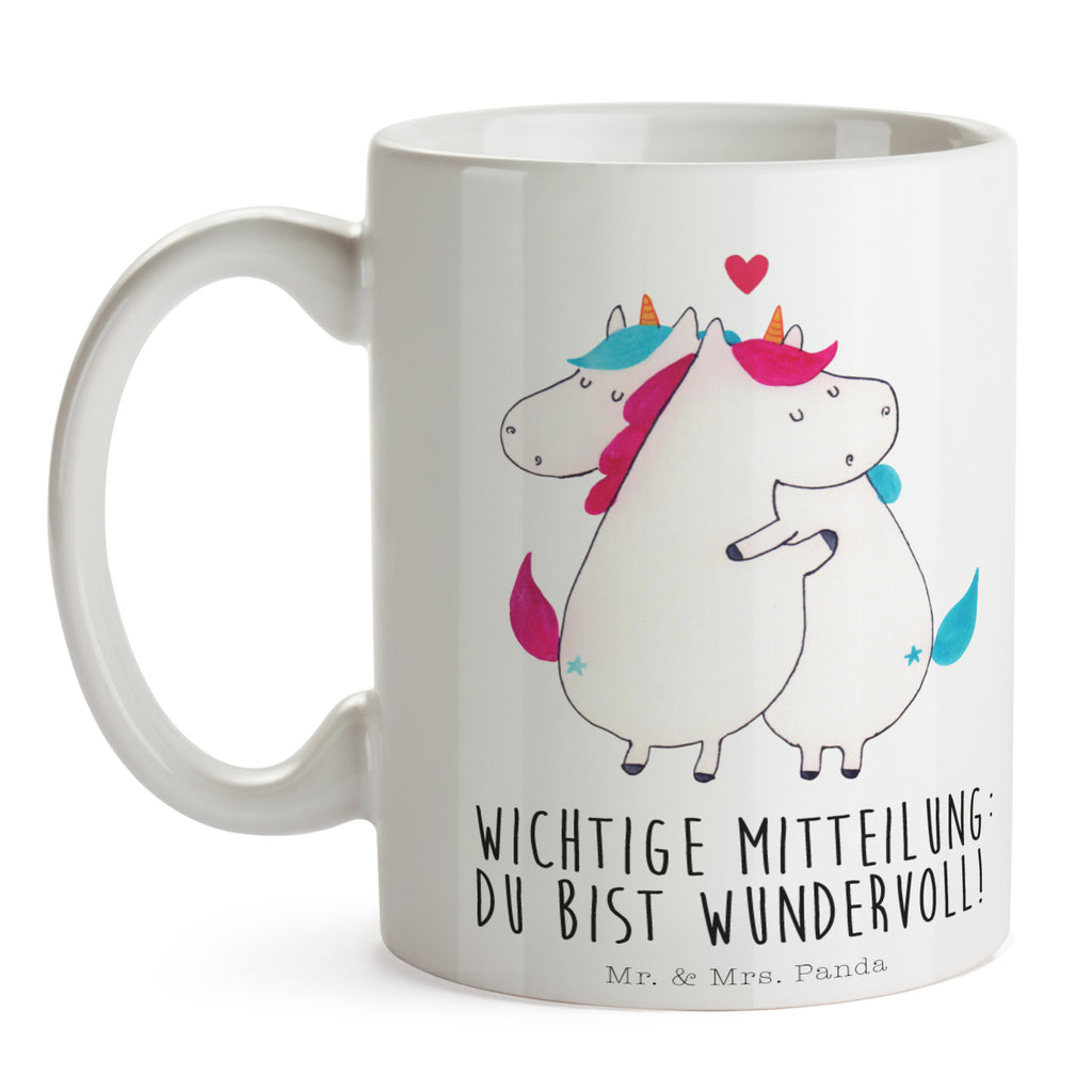 Tasse Einhorn Mitteilung Einhorn, Einhörner, Valentinstag, Valentine, Liebe, Geschenk, Partner, Ehe, lustig, witzig, Spruch  Becher, Kaffeetasse, Kaffeebecher, Tee, Frühstück, Büro  Einhorn, Einhörner, Einhorn Deko, Pegasus, Unicorn