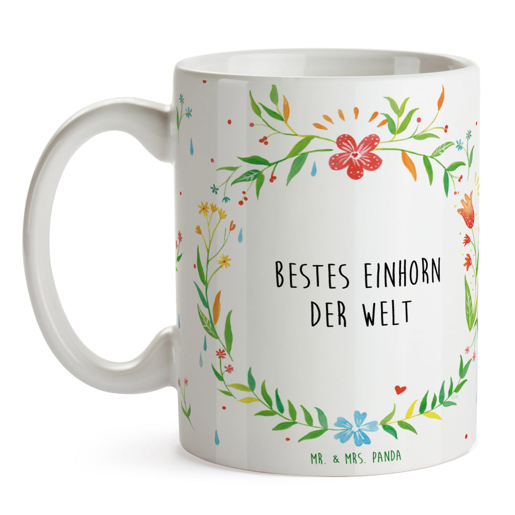 Tasse Design Frame Barfuß Wiese Einhorn Becher, Kaffeetasse, Kaffeebecher, Tee, Frühstück, Büro, Geschenk