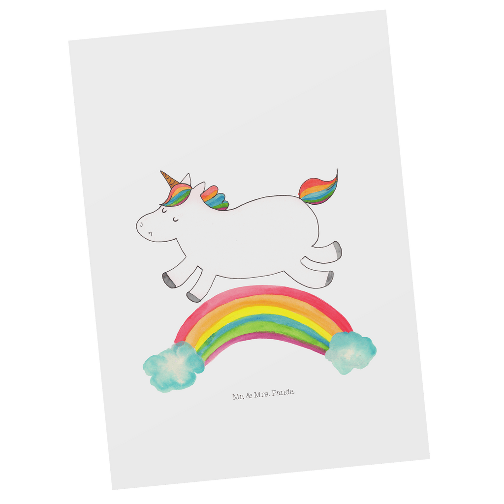 Postkarte Einhorn Regenbogen Geschenkkarte, Grußkarte, Karte, Einladung, Ansichtskarte, Geburtstagskarte, Einladungskarte, Dankeskarte, Einhorn, Einhörner, Einhorn Deko, Pegasus, Unicorn, Regenbogen, Glitzer, Einhornpower, Erwachsenwerden, Einhornautobahn