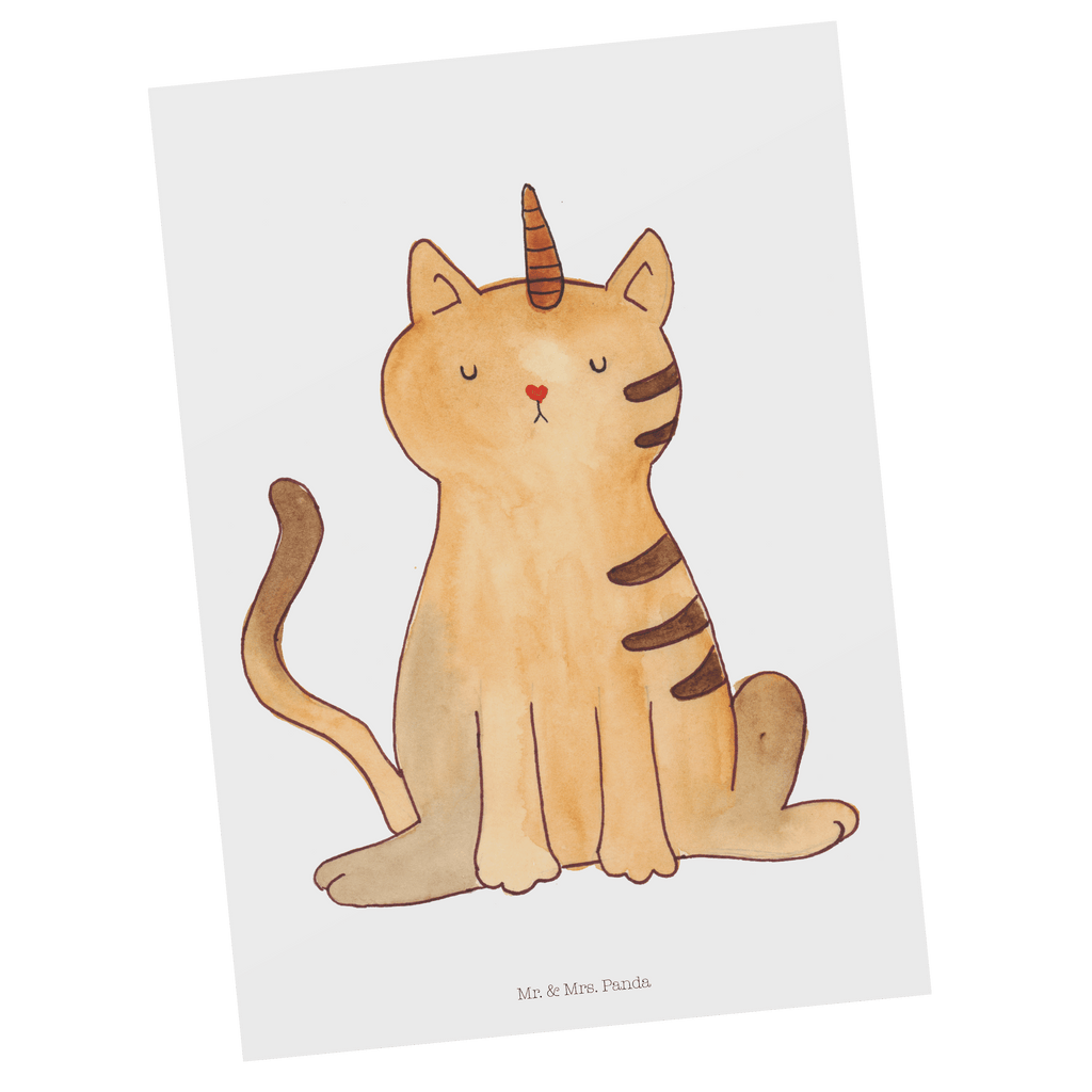 Postkarte Einhorn Katze Geschenkkarte, Grußkarte, Karte, Einladung, Ansichtskarte, Geburtstagskarte, Einladungskarte, Dankeskarte, Einhorn, Einhörner, Einhorn Deko, Pegasus, Unicorn, Katzer, Mieze, Regenbogen, Glitzer, Einhornpower, Erwachsenwerden, Katze, Katzenhorn, Einhornkatze, Kittyhorn
