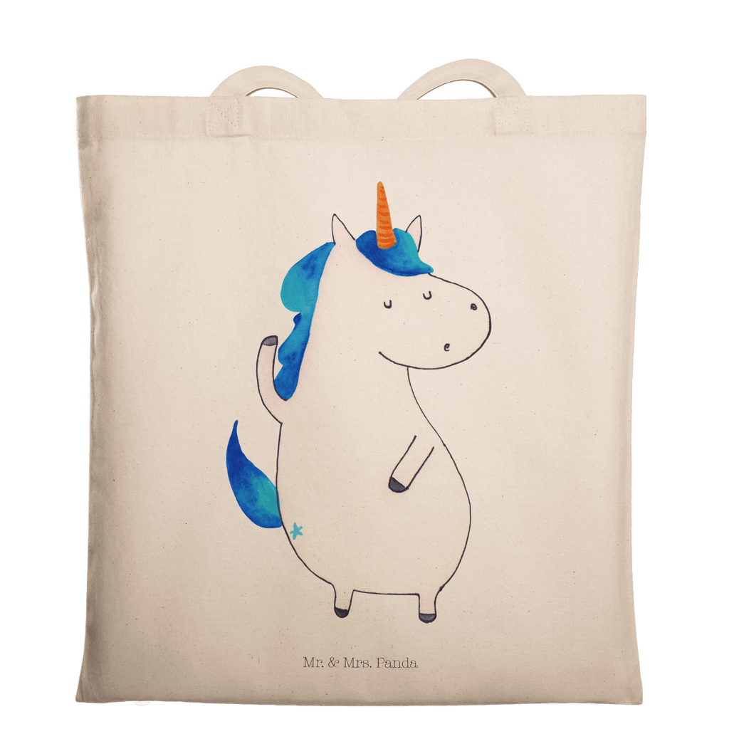 Tragetasche Einhorn Mann Beuteltasche, Beutel, Einkaufstasche, Jutebeutel, Stoffbeutel, Einhorn, Einhörner, Einhorn Deko, Pegasus, Unicorn, cool, Mann, Freundin, Familie, bester Freund, BFF, Party, hübsch, beste