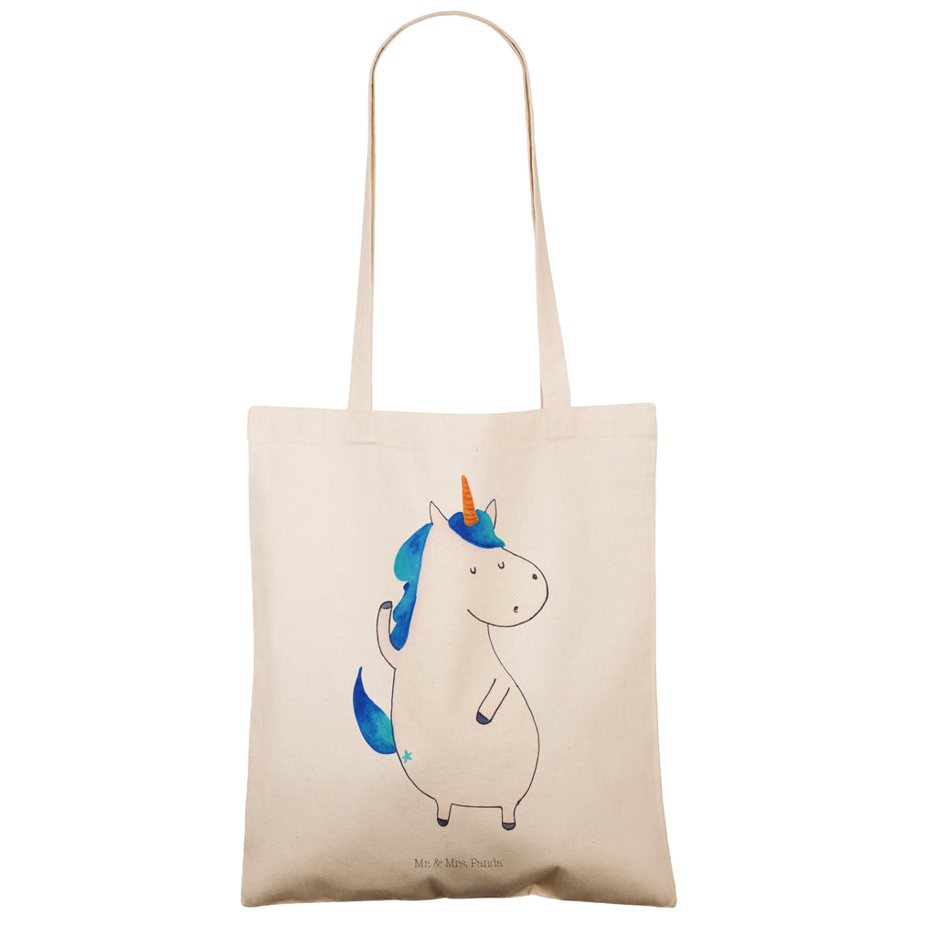 Tragetasche Einhorn Mann Beuteltasche, Beutel, Einkaufstasche, Jutebeutel, Stoffbeutel, Einhorn, Einhörner, Einhorn Deko, Pegasus, Unicorn, cool, Mann, Freundin, Familie, bester Freund, BFF, Party, hübsch, beste
