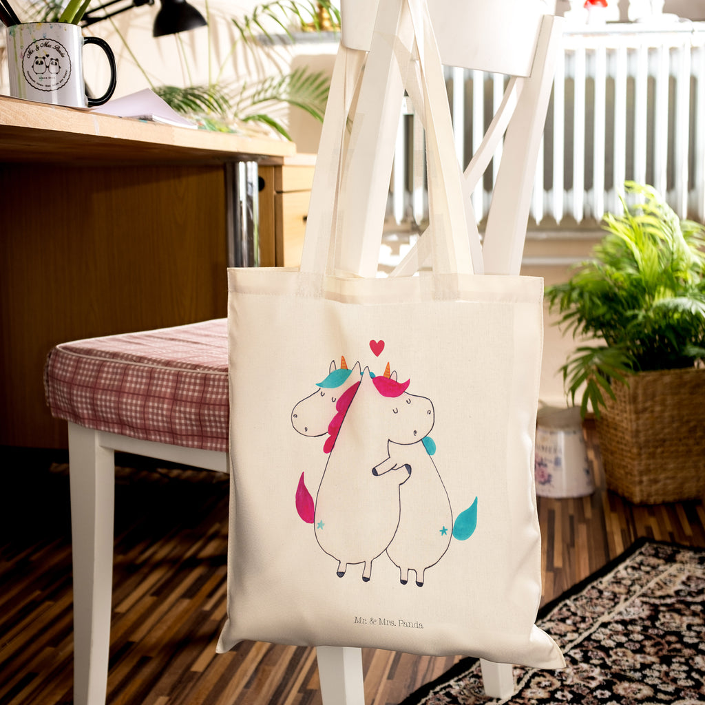Tragetasche Einhorn Mitteilung Beuteltasche, Beutel, Einkaufstasche, Jutebeutel, Stoffbeutel, Einhorn, Einhörner, Einhorn Deko, Pegasus, Unicorn, Valentinstag, Valentine, Liebe, Geschenk, Partner, Ehe, lustig, witzig, Spruch