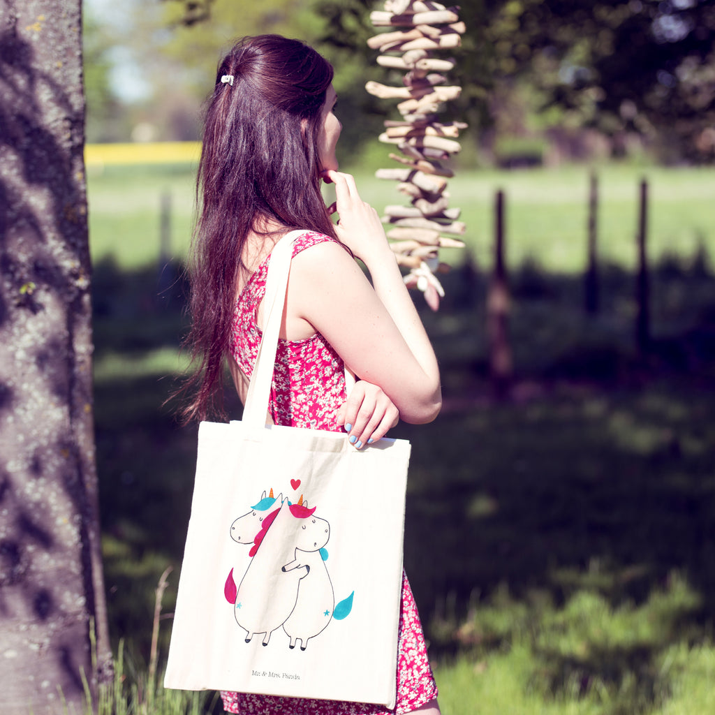 Tragetasche Einhorn Mitteilung Beuteltasche, Beutel, Einkaufstasche, Jutebeutel, Stoffbeutel, Einhorn, Einhörner, Einhorn Deko, Pegasus, Unicorn, Valentinstag, Valentine, Liebe, Geschenk, Partner, Ehe, lustig, witzig, Spruch
