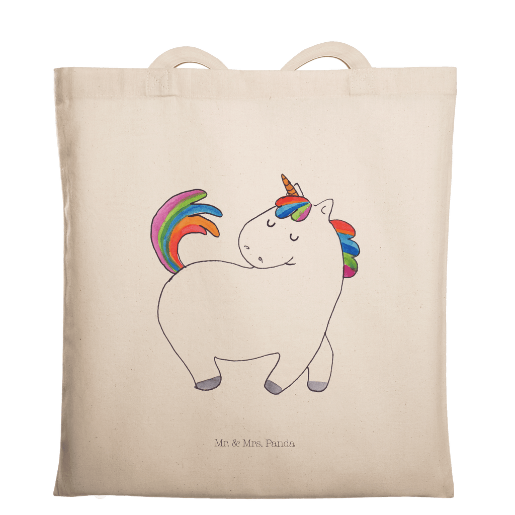 Tragetasche Einhorn stolzierend Beuteltasche, Beutel, Einkaufstasche, Jutebeutel, Stoffbeutel, Einhorn, Einhörner, Einhorn Deko, Pegasus, Unicorn, stolz, anders, bunt, Pferd, Reiter, Reiten, Freundin, Geschenk