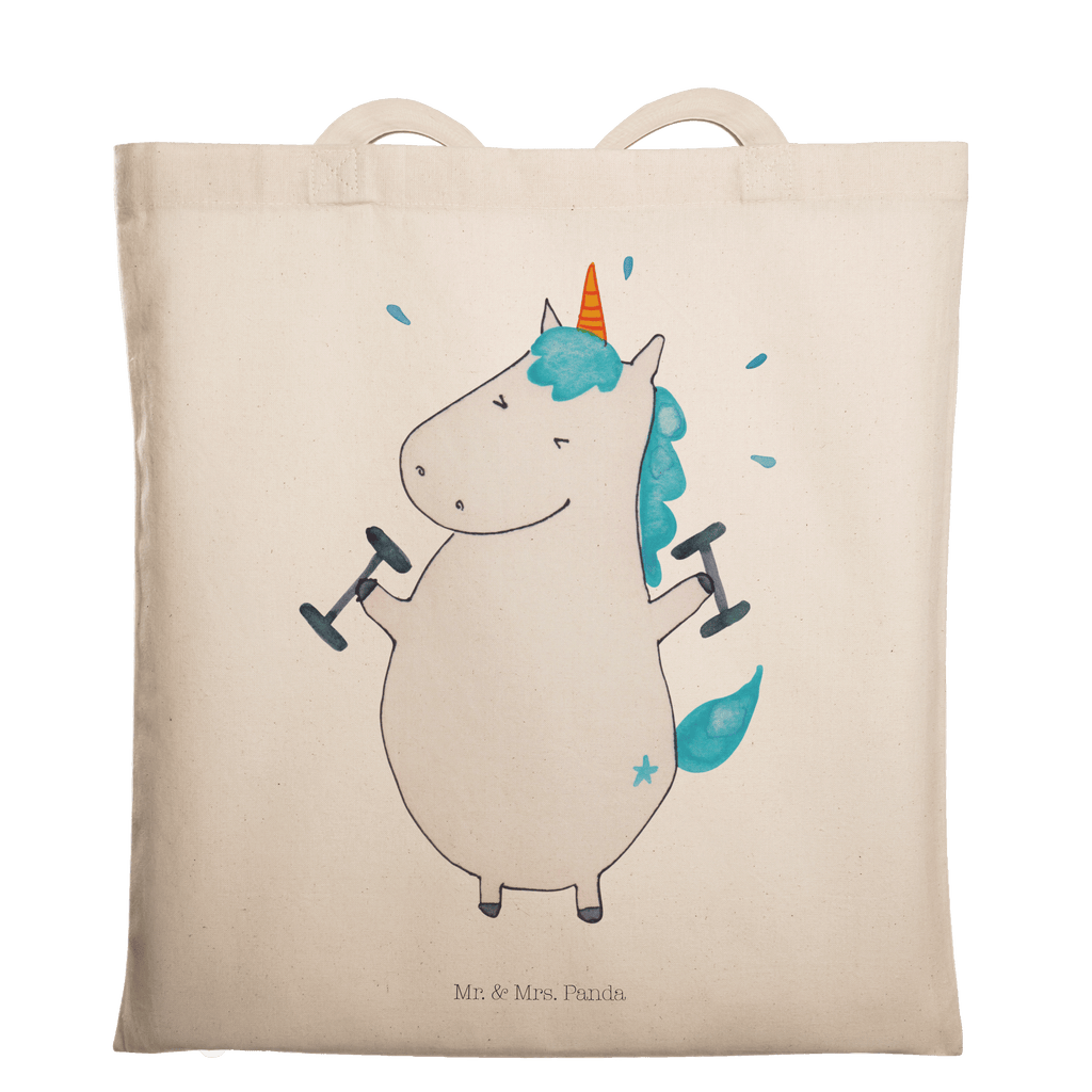 Tragetasche Einhorn Fitness Beuteltasche, Beutel, Einkaufstasche, Jutebeutel, Stoffbeutel, Einhorn, Einhörner, Einhorn Deko, Pegasus, Unicorn, Gym, Fitness, Fitnessstudio, Diät, Abnehmen, Sport, Pumpen, Geräte, Sixpack