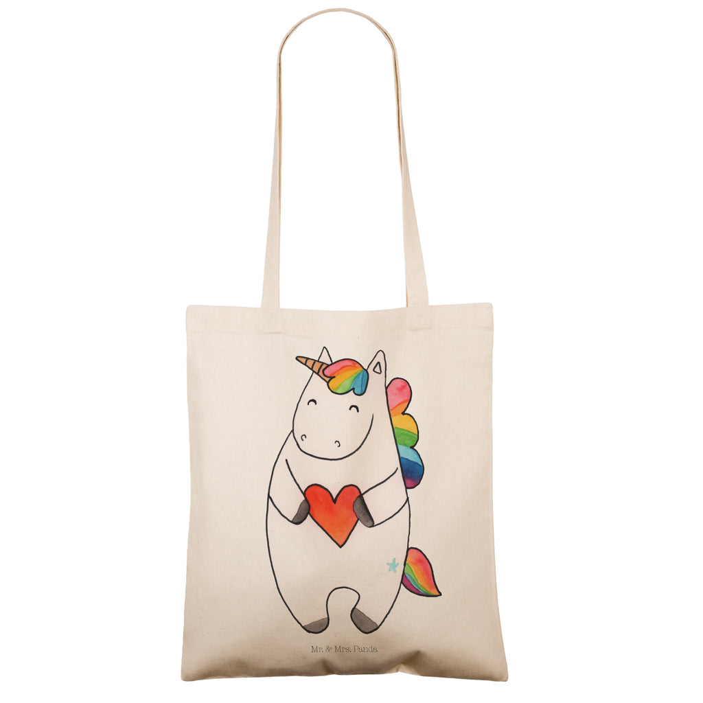 Tragetasche Einhorn Herz Beuteltasche, Beutel, Einkaufstasche, Jutebeutel, Stoffbeutel, Einhorn, Einhörner, Einhorn Deko, Pegasus, Unicorn, Herz, schlimm, böse, witzig, lustig, Freundin, anders, bunt