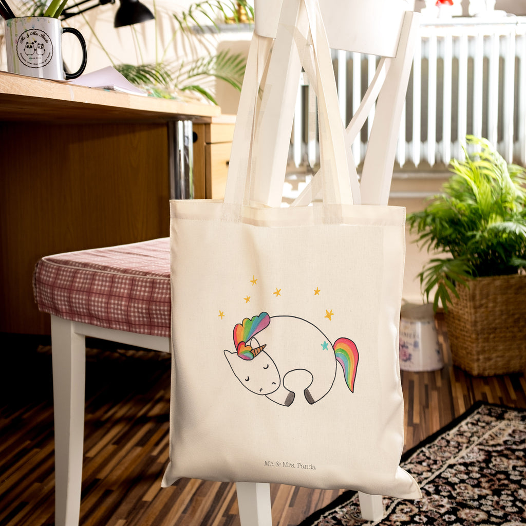Tragetasche Einhorn Nacht Beuteltasche, Beutel, Einkaufstasche, Jutebeutel, Stoffbeutel, Einhorn, Einhörner, Einhorn Deko, Pegasus, Unicorn, Träume, Traum, unicorn, Realität, Menschen, Geschenk, Ruhe, Freundin