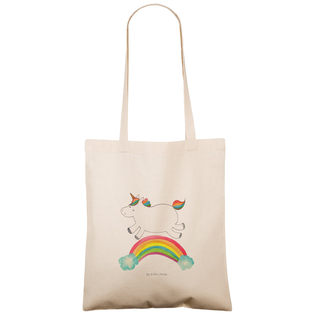 Tragetasche Einhorn Regenbogen Beuteltasche, Beutel, Einkaufstasche, Jutebeutel, Stoffbeutel, Einhorn, Einhörner, Einhorn Deko, Pegasus, Unicorn, Regenbogen, Glitzer, Einhornpower, Erwachsenwerden, Einhornautobahn