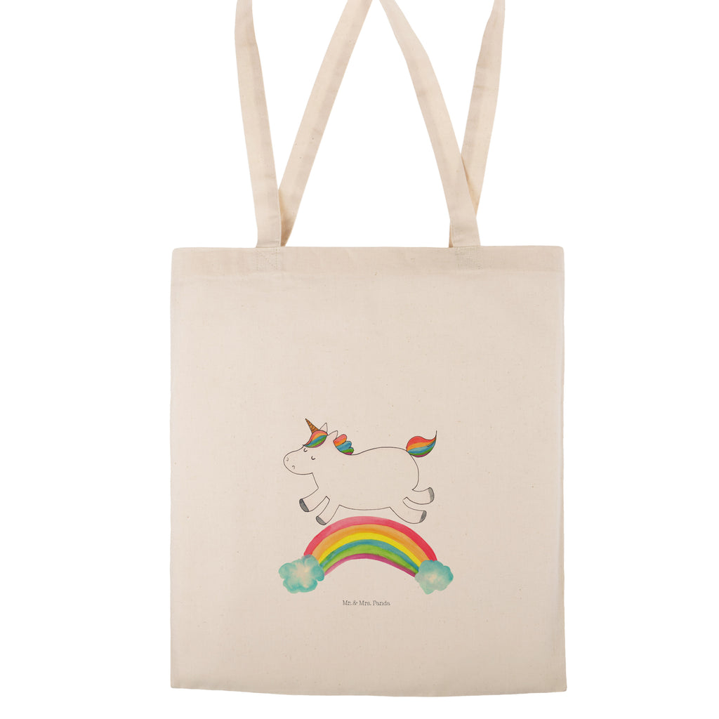 Tragetasche Einhorn Regenbogen Beuteltasche, Beutel, Einkaufstasche, Jutebeutel, Stoffbeutel, Einhorn, Einhörner, Einhorn Deko, Pegasus, Unicorn, Regenbogen, Glitzer, Einhornpower, Erwachsenwerden, Einhornautobahn