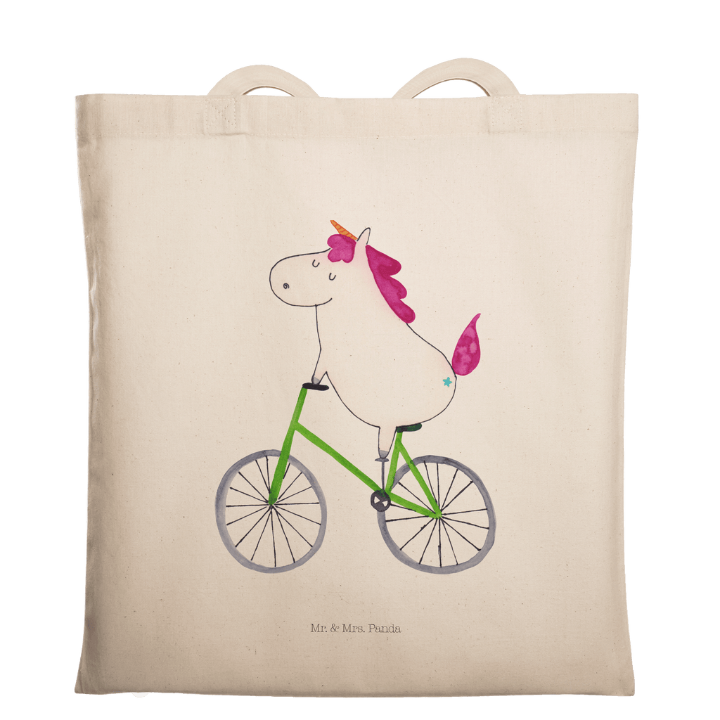 Tragetasche Einhorn Radfahrer Beuteltasche, Beutel, Einkaufstasche, Jutebeutel, Stoffbeutel, Einhorn, Einhörner, Einhorn Deko, Pegasus, Unicorn, Radfahren, Radfahrer, Rad, Bike, Feenstaub, Konfetti, Luxusproblem, Kummer, Liebeskummer