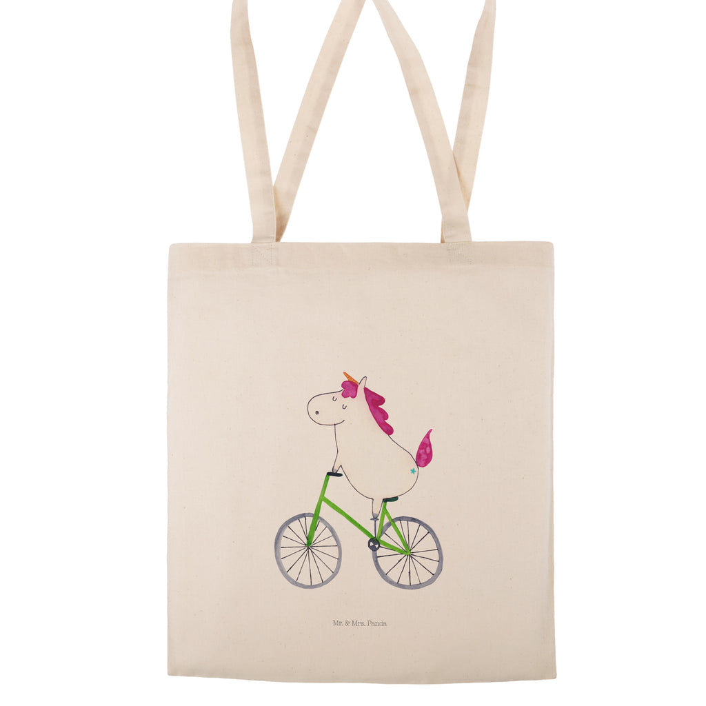 Tragetasche Einhorn Radfahrer Beuteltasche, Beutel, Einkaufstasche, Jutebeutel, Stoffbeutel, Einhorn, Einhörner, Einhorn Deko, Pegasus, Unicorn, Radfahren, Radfahrer, Rad, Bike, Feenstaub, Konfetti, Luxusproblem, Kummer, Liebeskummer