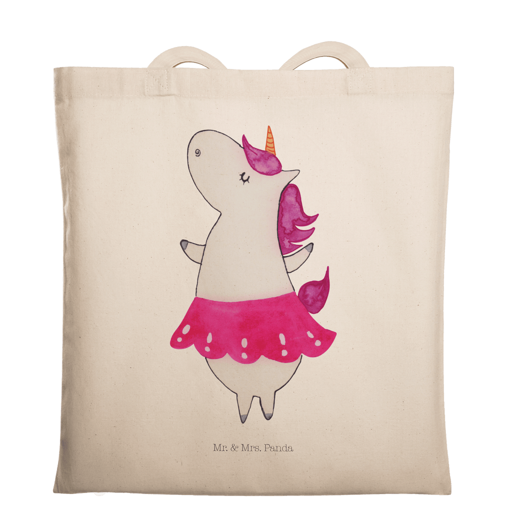 Tragetasche Einhorn Ballerina Beuteltasche, Beutel, Einkaufstasche, Jutebeutel, Stoffbeutel, Einhorn, Einhörner, Einhorn Deko, Pegasus, Unicorn, Tanzen, Ballerina, Party, Wohnung, Spaß, Feiern, Geburtstag, Tänzerin, Lebenslust, Lebensfreude