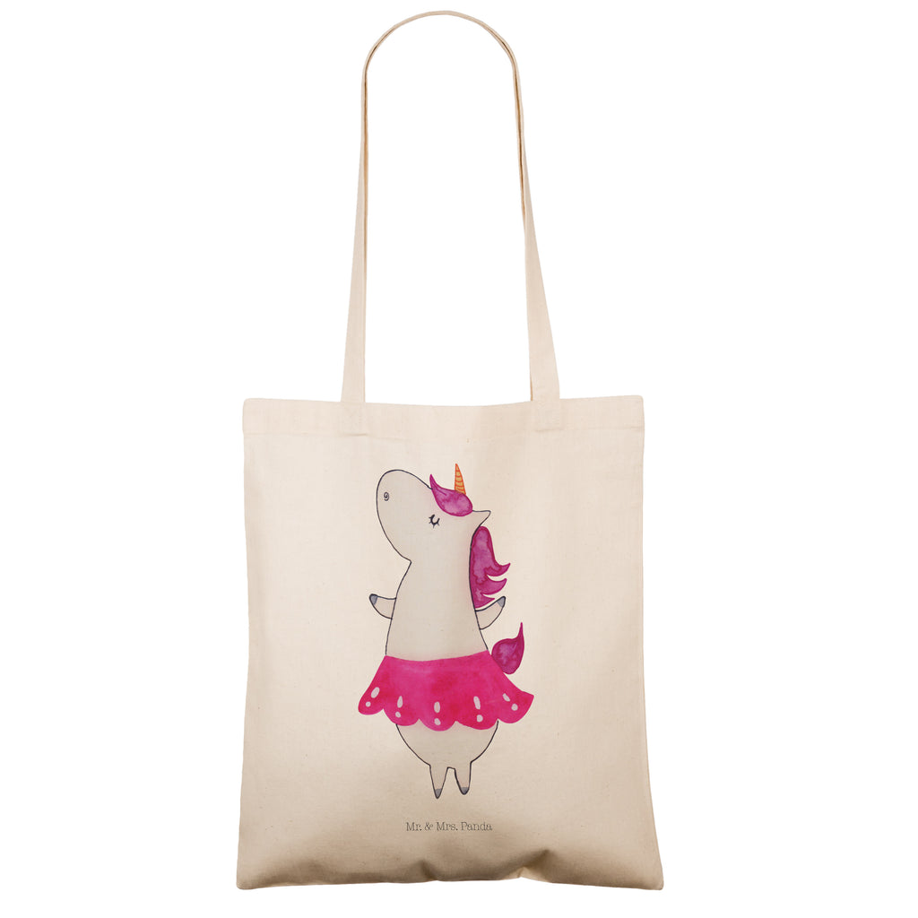 Tragetasche Einhorn Ballerina Beuteltasche, Beutel, Einkaufstasche, Jutebeutel, Stoffbeutel, Einhorn, Einhörner, Einhorn Deko, Pegasus, Unicorn, Tanzen, Ballerina, Party, Wohnung, Spaß, Feiern, Geburtstag, Tänzerin, Lebenslust, Lebensfreude