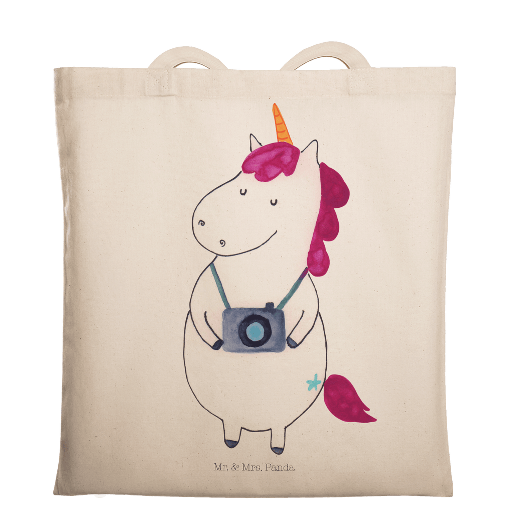Tragetasche Einhorn Fotograf Beuteltasche, Beutel, Einkaufstasche, Jutebeutel, Stoffbeutel, Einhorn, Einhörner, Einhorn Deko, Pegasus, Unicorn, Fotograf, Fotografie, Kamera, Reisen, Weltreise, Weltenbummler, Urlaub, Tourist, Kurztrip, Reise, Städtereise