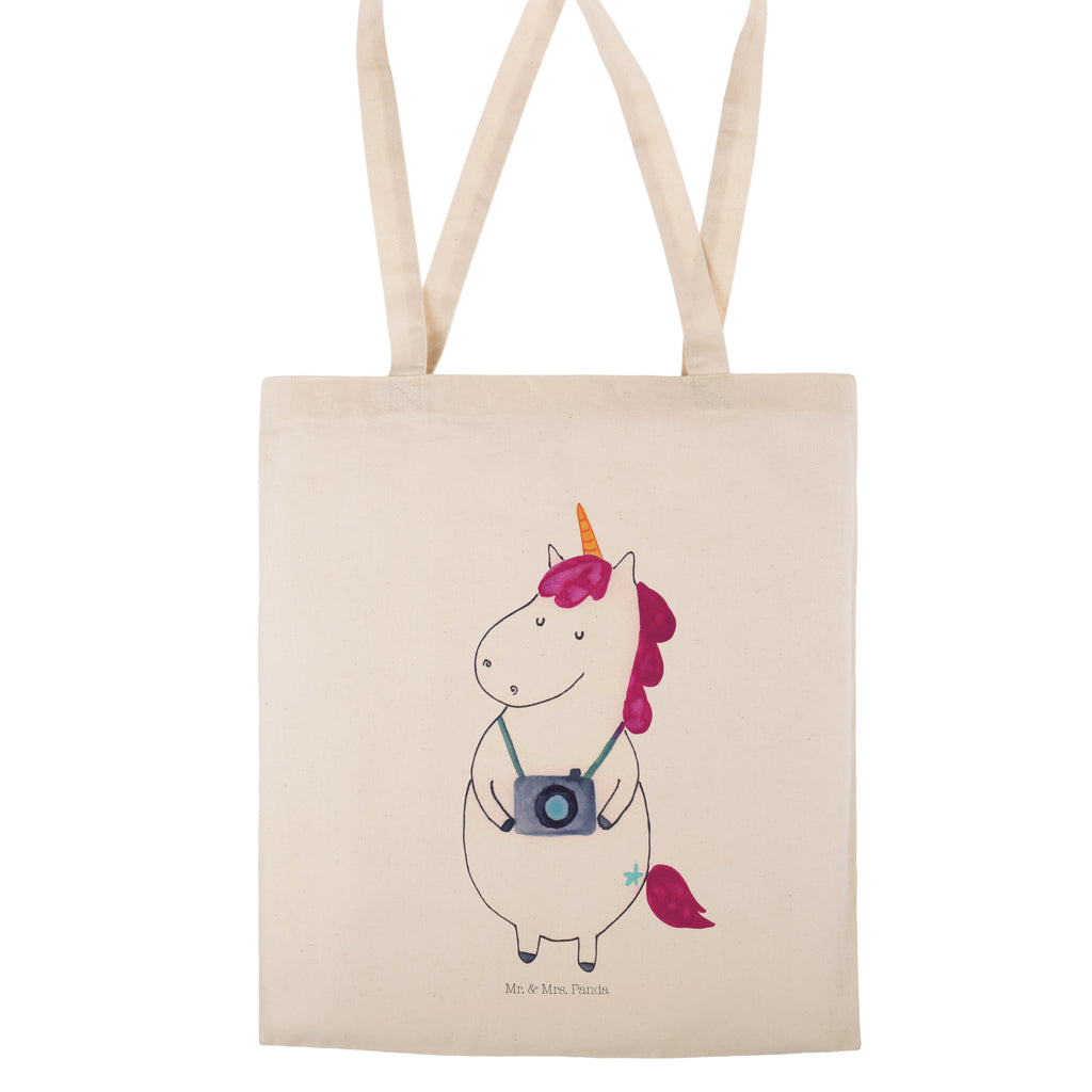 Tragetasche Einhorn Fotograf Beuteltasche, Beutel, Einkaufstasche, Jutebeutel, Stoffbeutel, Einhorn, Einhörner, Einhorn Deko, Pegasus, Unicorn, Fotograf, Fotografie, Kamera, Reisen, Weltreise, Weltenbummler, Urlaub, Tourist, Kurztrip, Reise, Städtereise