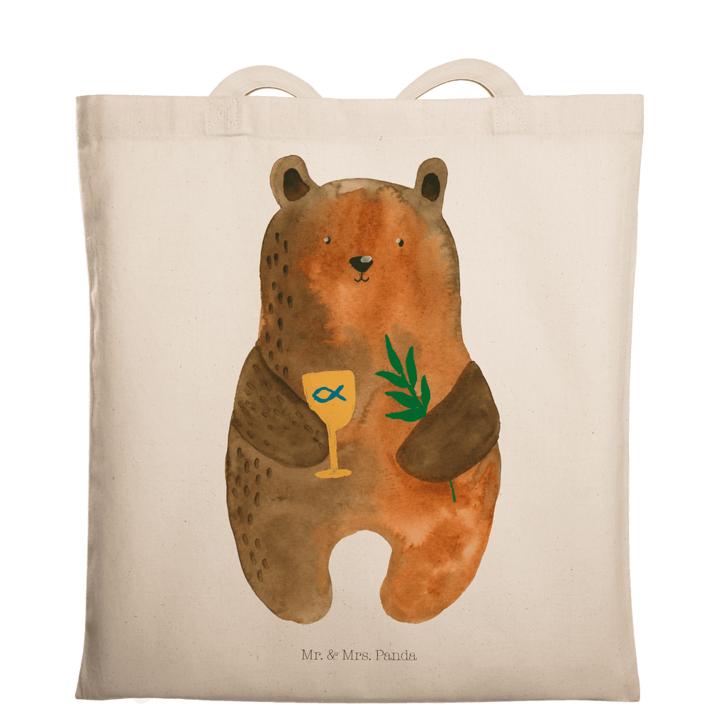 Tragetasche Konfirmation-Bär Beuteltasche, Beutel, Einkaufstasche, Jutebeutel, Stoffbeutel, Bär, Teddy, Teddybär, Konfirmation, Kirche, evangelisch, Gottesdienst
